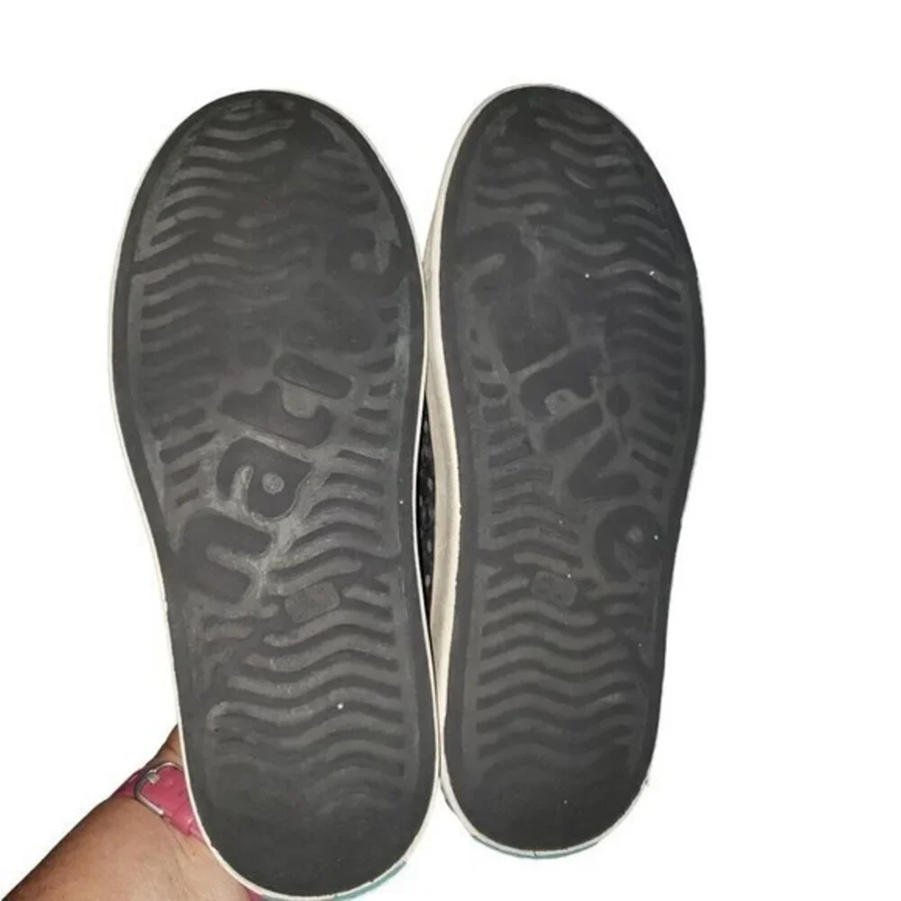 Native Jefferson Black White Shoes Big Kid Size 5.5 /Womens Size 7 /Mens Size‎ 5